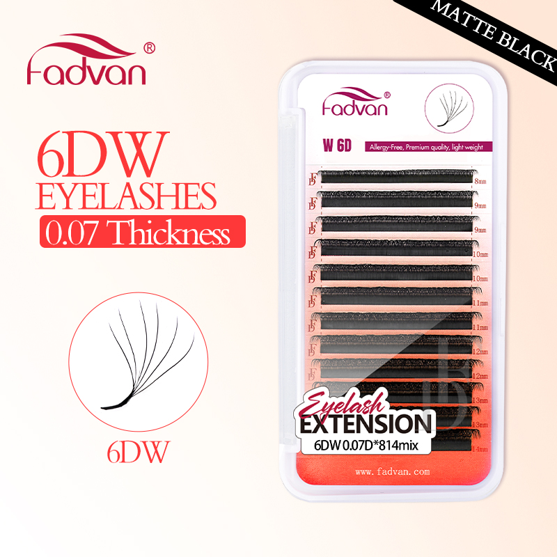 Eyelash Extension For Asian Eyes - FADVAN Bulu Mata 6D W Asli