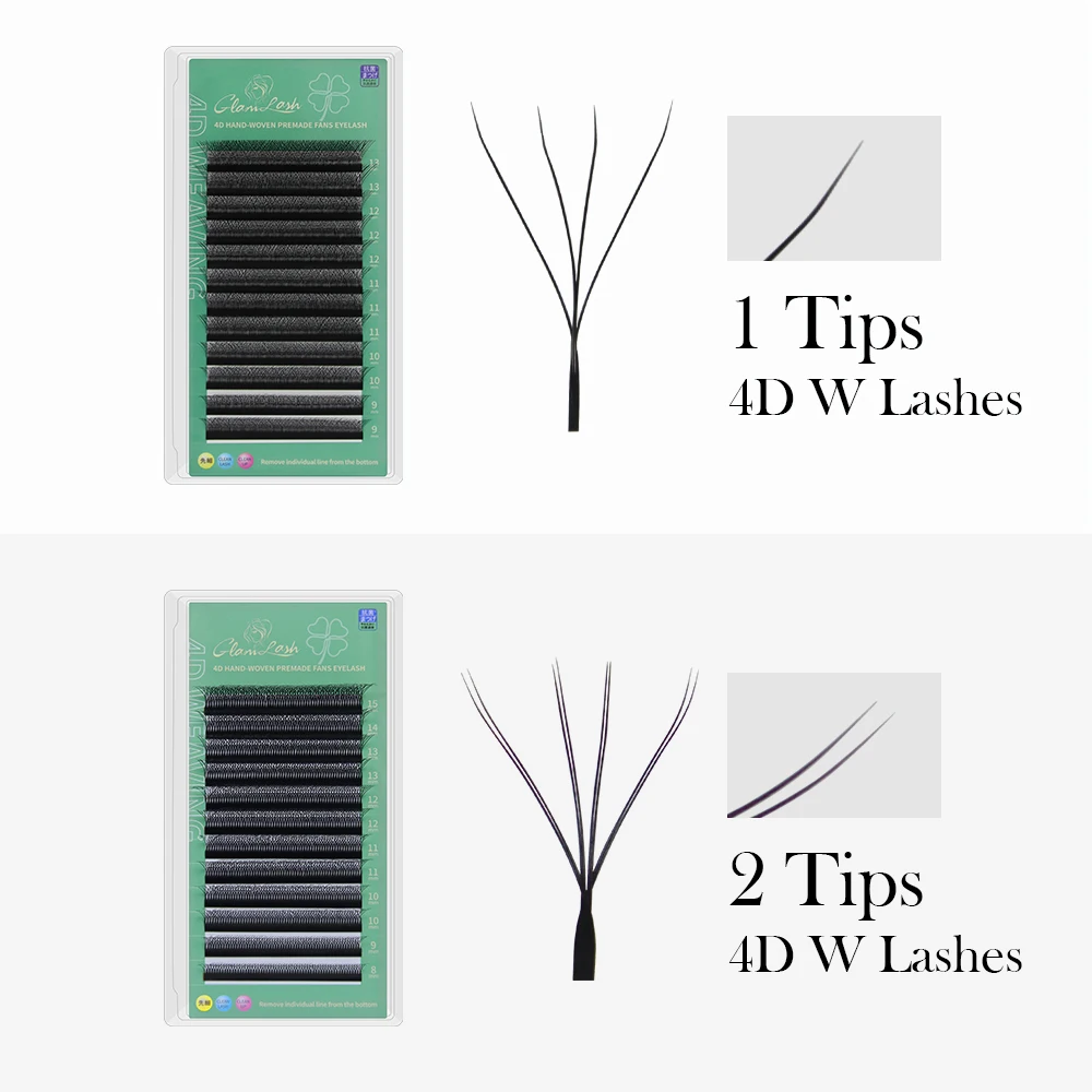Glamor bulu mata 4D W ekstensi - Eyelash Extension For Asian Eyes ulasan dan harga