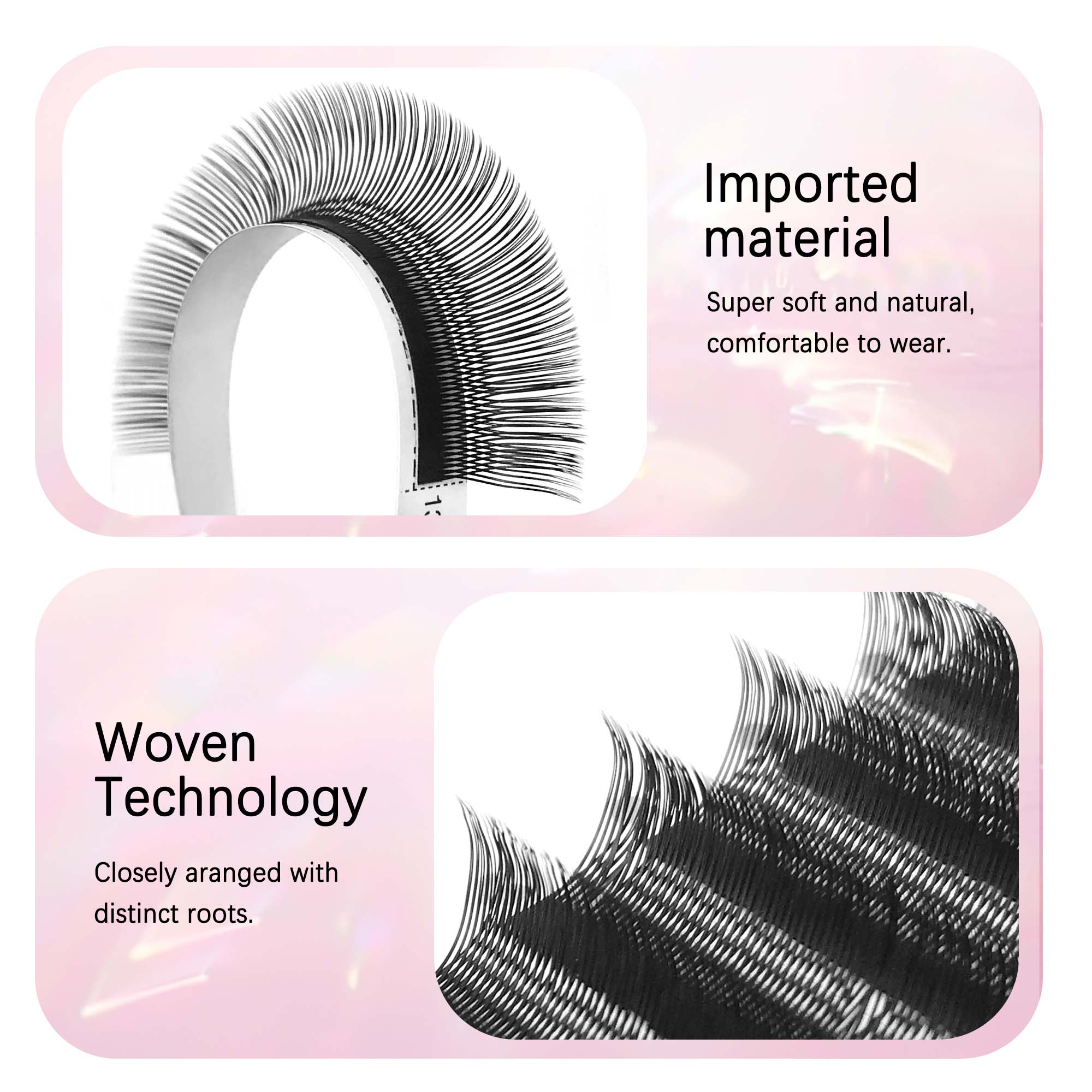 CoMango Bulu mata U YY ekstens - Eyelash Extension Human Hair ulasan dan harga