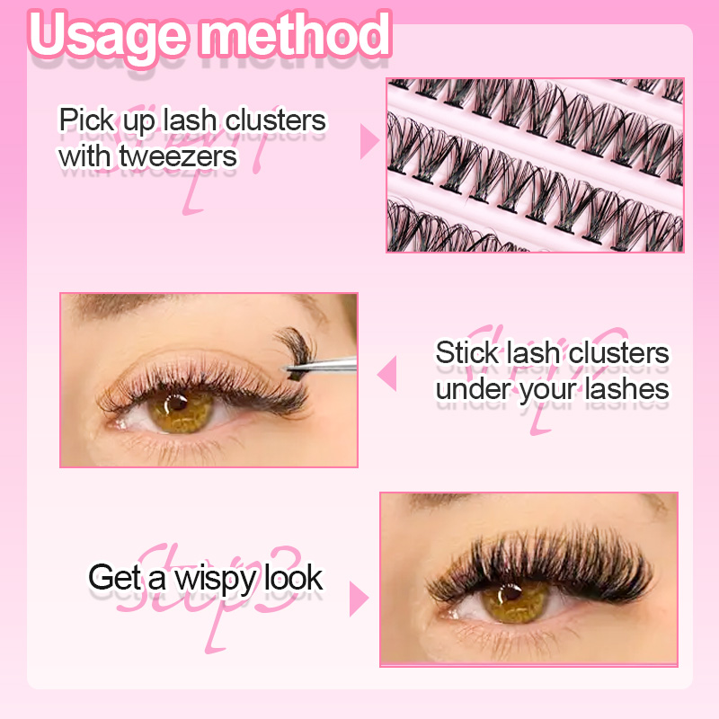Bulu Mata Individual Tuft 8-16 - Eyelash Extension Look ulasan dan harga