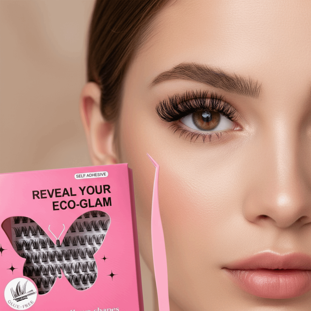 Kit Ekstensi Bulu Mata Alami D - Eyelash Extension Look ulasan dan harga
