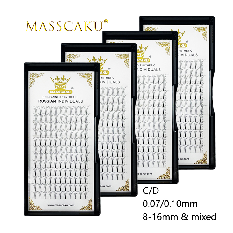 Grosir 12 Baris 3D 4D 5D 6D Pr - Eyelash Extension Russian ulasan dan harga
