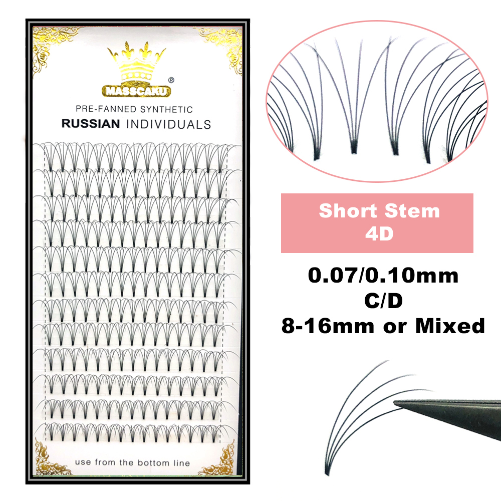 Grosir 12 Baris 3D 4D 5D 6D Pr - Eyelash Extension Russian ulasan dan harga