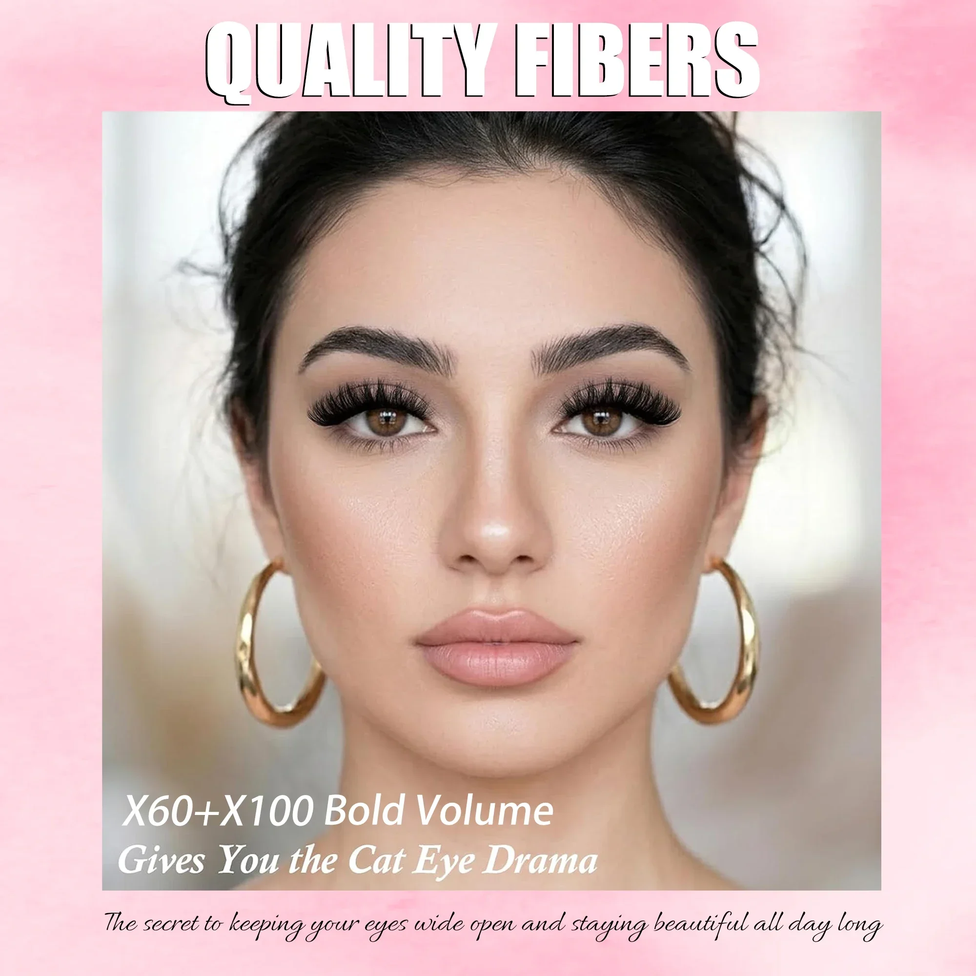 Bulu Mata Palsu Rusia Model D  - Eyelash Extension For Asian Eyes ulasan dan harga