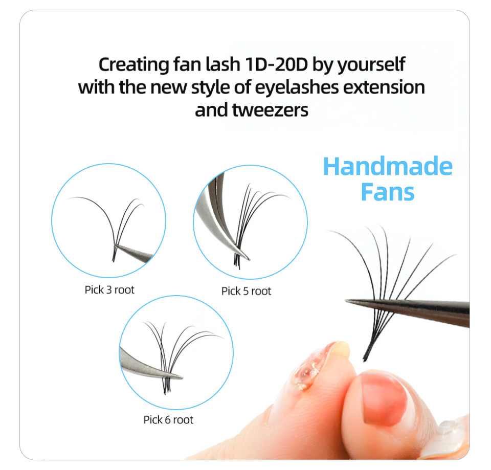 AGUUD 16 baris panjang 16-20mm - Eyelash Extension For Asian Eyes ulasan dan harga