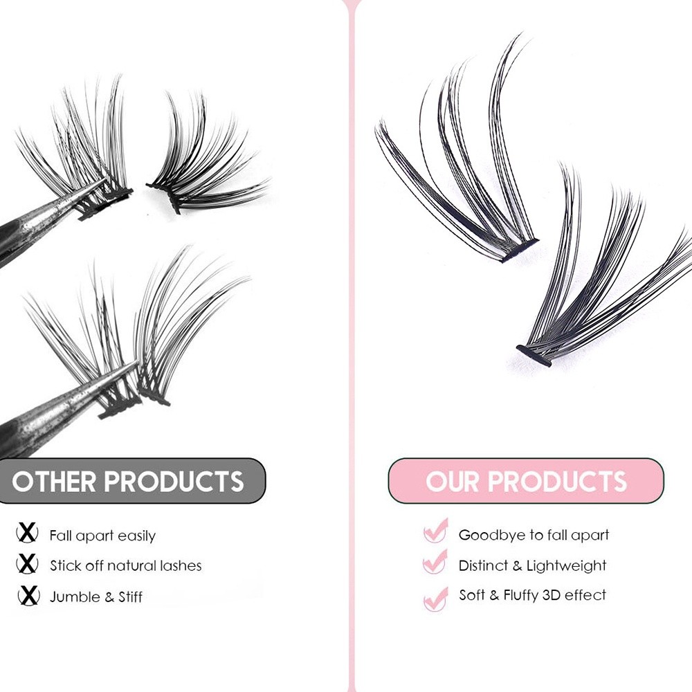 Bulu Mata Palsu Panjang 8-16mm - Eyelash Extension Look ulasan dan harga