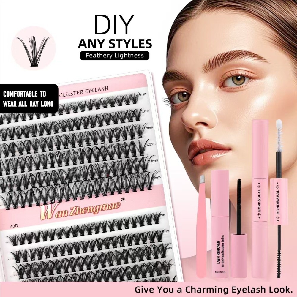 Bulu Mata Palsu Panjang 8-16mm - Eyelash Extension Look ulasan dan harga