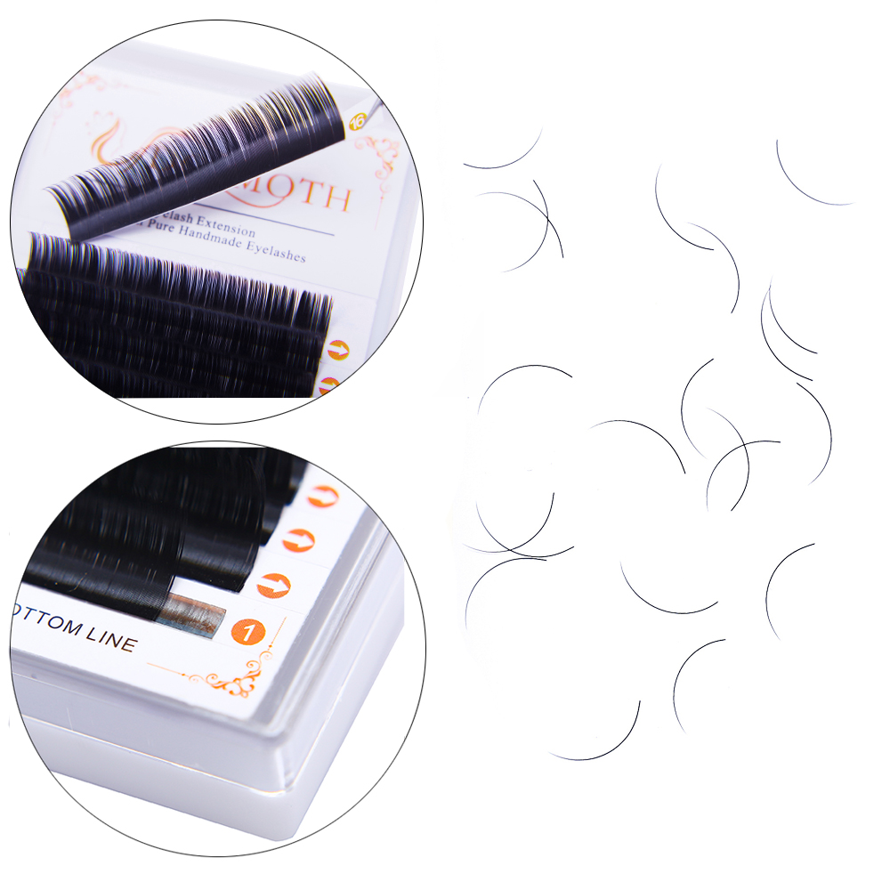 DOSMOTH 10 Kotak, 16 Baris, Bu - Eyelash Extension For Asian Eyes ulasan dan harga