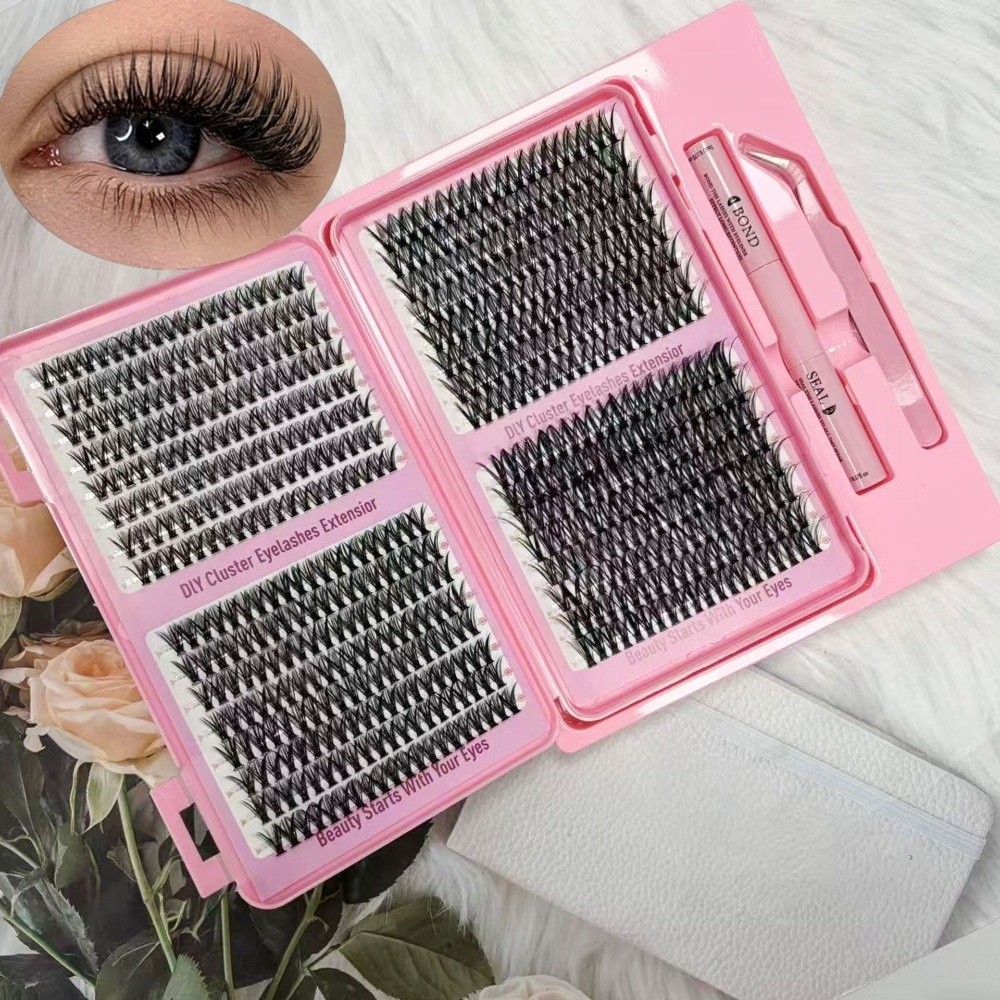 Bulu Mata Palsu Tebal Panjang  - Eyelash Extension Look ulasan dan harga